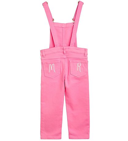 Mini Rodini Smkbukser - Nessie Twill - Pink