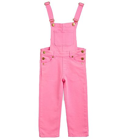 Mini Rodini Smkbukser - Nessie Twill - Pink