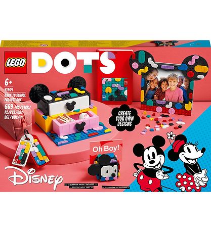 LEGO DOTS - Mickey Mouse Og Minnie Mouse Skolestart... 41964