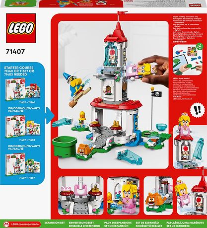 LEGO Super Mario - Peach-Kattedragt Og Frosttrn - Udvid. 71407