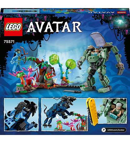 LEGO Avatar - Neytiri og Thanator Mod Quaritch i AMP-dragt 7557