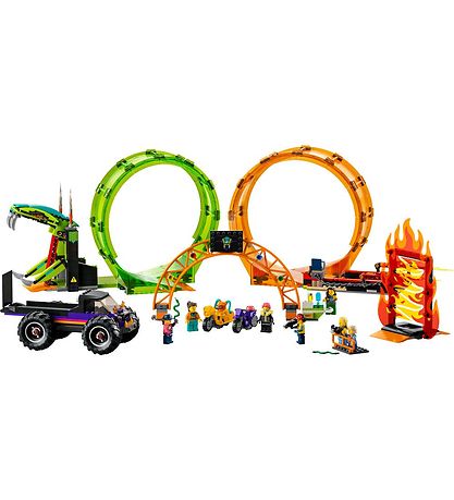 LEGO City Stuntz - Stuntarena Med Dobbelt Loop 60339 - 598 Dele