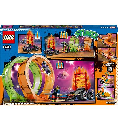 LEGO City Stuntz - Stuntarena Med Dobbelt Loop 60339 - 598 Dele