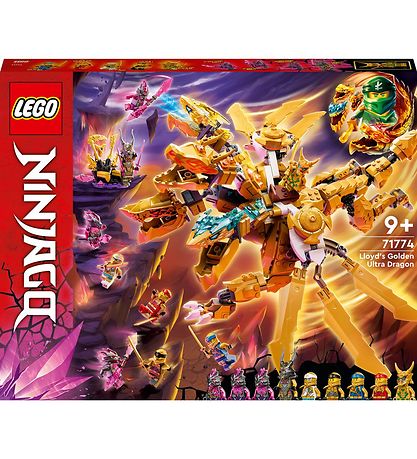 LEGO® Ninjago - Lloyds Gyldne Ultradrage 71774 - 989 Dele