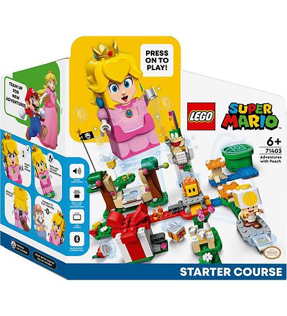 LEGO Super Mario - Eventyr Med Peach-Startbane 71403 - 354 Dele