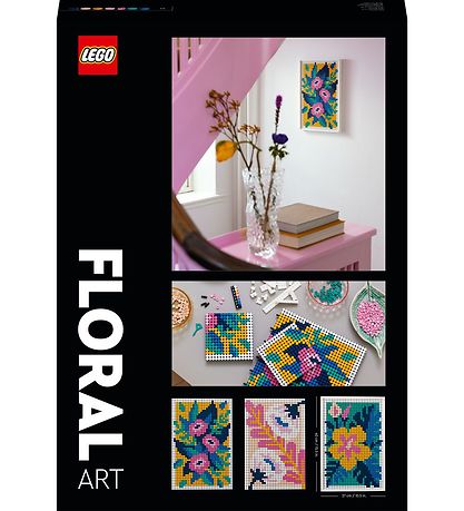 LEGO Art - Blomsterkunst 31207 - 2870 Dele