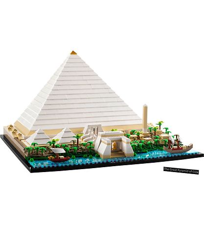 LEGO® Architecture - Den Store Pyramide i Giza 21058 - 1476 Dele