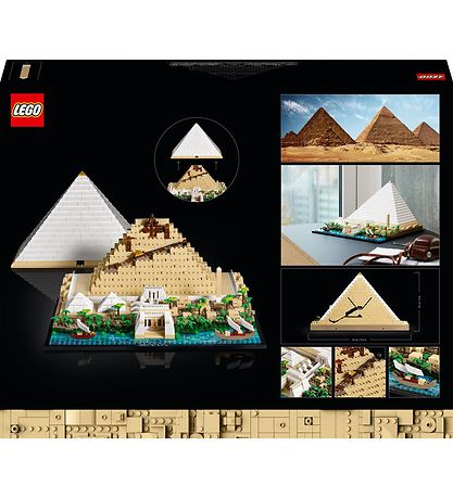 LEGO® Architecture - Den Store Pyramide i Giza 21058 - 1476 Dele