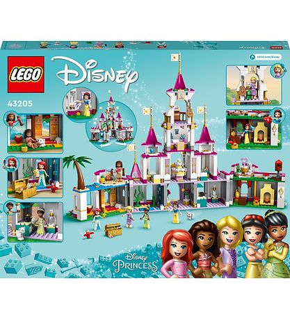 LEGO Disney - Ultimativt Eventyrslot 43205 - 698 Dele