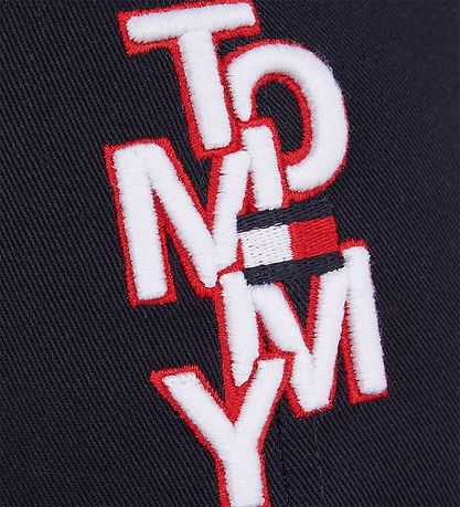 Tommy Hilfiger Kasket - Tommy Logo Cap - Navy