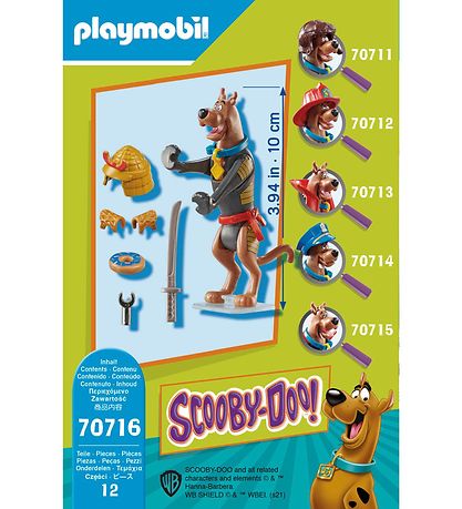 Playmobil SCOOBY-DOO! - Samuraifigur Samlerobjekt - 70716 - 12 D