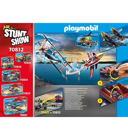 Playmobil Air Stuntshow - Jetfly Eagle - 70832 - 45 Dele