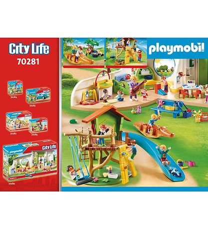 Playmobil City Life - Eventyrlegeplads - 70281 - 83 Dele