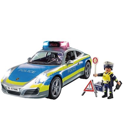 Playmobil - Porsche 911 Carrera 4S Politibil - Gr - 70066 - 36