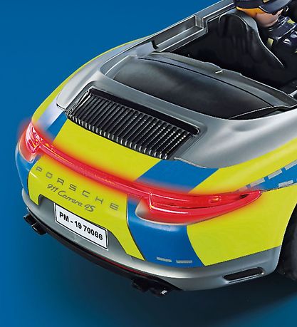 Playmobil - Porsche 911 Carrera 4S Politibil - Gr - 70066 - 36