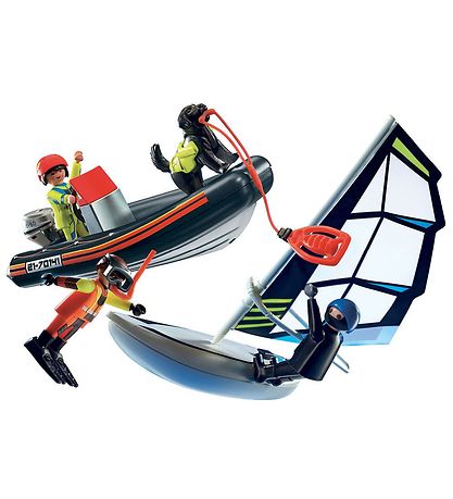 Playmobil City Action - Skibsredning: Polarsejler Med Gummibd -