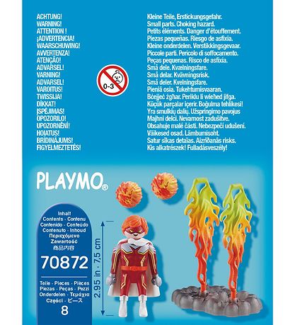Playmobil SpecialPlus - Superhelt - 70872 - 8 Dele