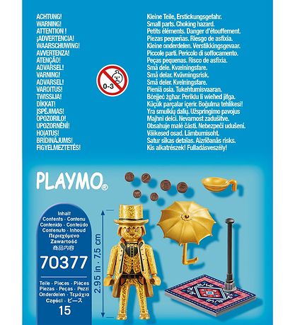 Playmobil SpecialPlus - Gadekunstner - 70377 - 15 Dele