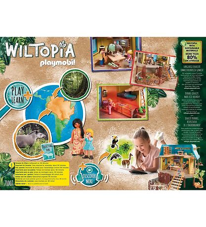 Playmobil Wiltopia - Dyreklinik - 71007 - 347 Dele