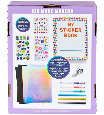 Kid Made Modern Kreativt St - Sticker Collecting Album