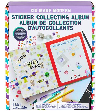 Kid Made Modern Kreativt St - Sticker Collecting Album