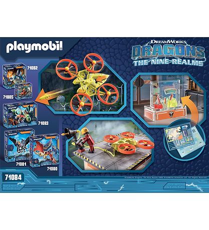 Playmobil Dragons: The Nine Realms - Icaris Lab - 71084 - 124 De