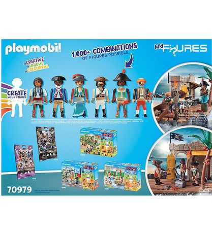 Playmobil My Figures - Island Of The Pirates - 70979 - 130 Dele