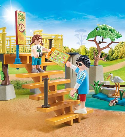 Playmobil Family Fun - Outdoor Lion Enclosure - 71192 - 58 Dele