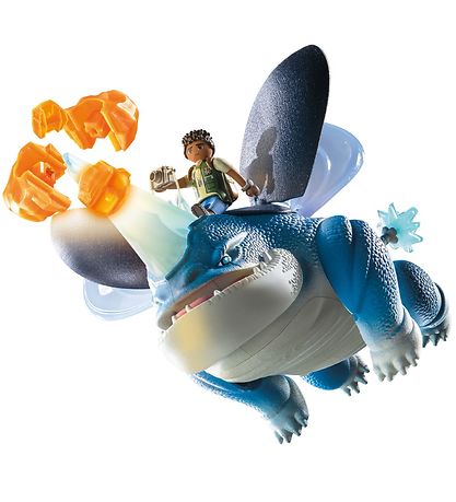 Playmobil Dragons: The Nine Realms - Plowhorn & D'Angelo - 71082