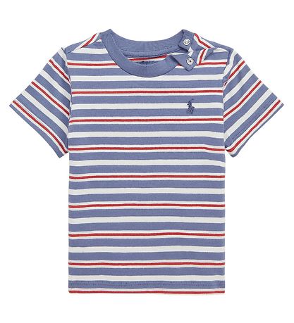 Polo Ralph Lauren T-shirt - SBTS II - Bl/Hvidstribet