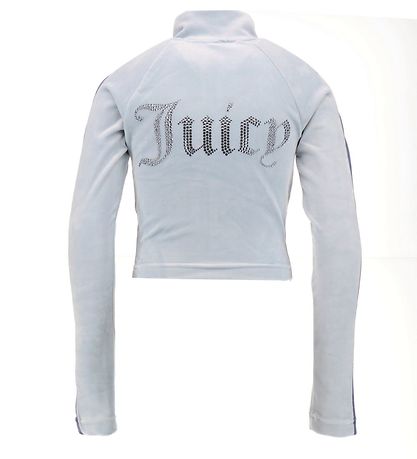 Juicy Couture Cardigan - Velour - Blue Fog