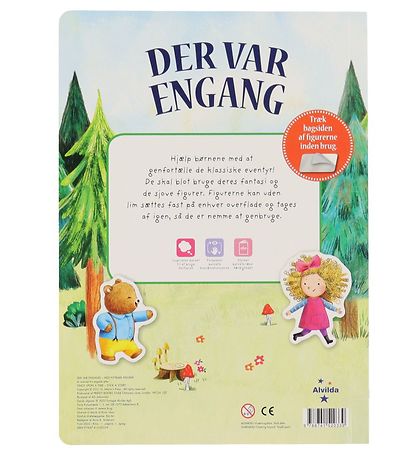 Alvilda Bog - Der Var Engang (Med Flytbare Figurer) - Dansk