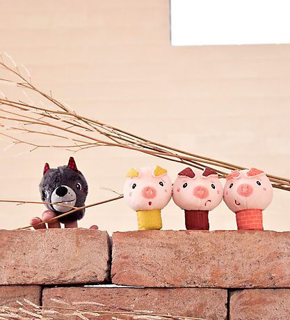 Lilliputiens Fingerdukke - The Wolf And The 3 Little Pigs
