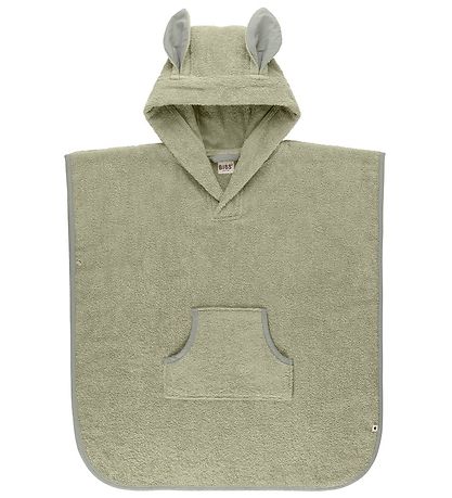 Bibs Badeponcho - 60x55 cm - Kangaroo - Sage