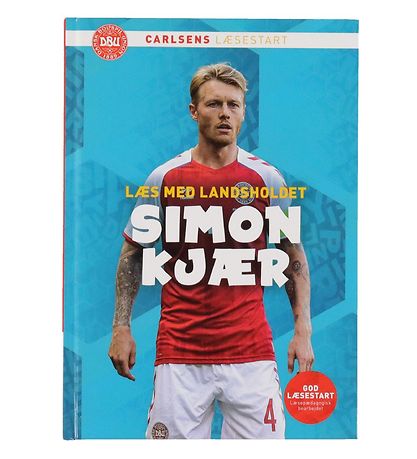 Forlaget Carlsen Bog - Læs Med Landsholdet - Simon Kjær - Dansk