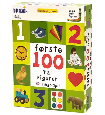 Liniex Spil - Frste 100 Tal og Figurer - Bingo