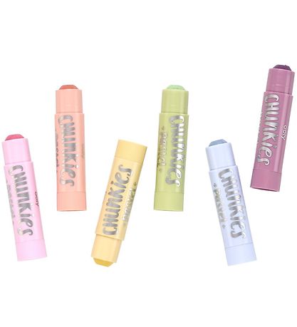 Ooly Jumbo Tuscher - Chunkies Paint Sticks - 6 stk - Pastel