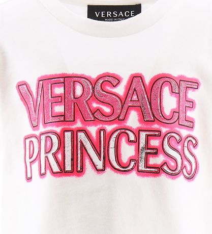 Versace T-shirt - Hvid/Pink