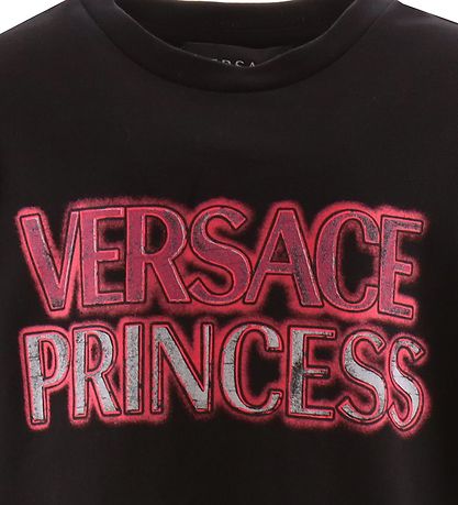 Versace Kjole - Sort/Pink