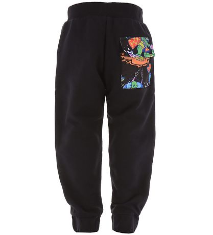 Versace Sweatpants - Sort m. Print/Lommer