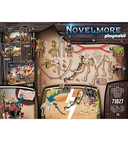 Playmobil Novelmore - Sal'ahari Sands - Mor'Ghul Mammoth - 71027