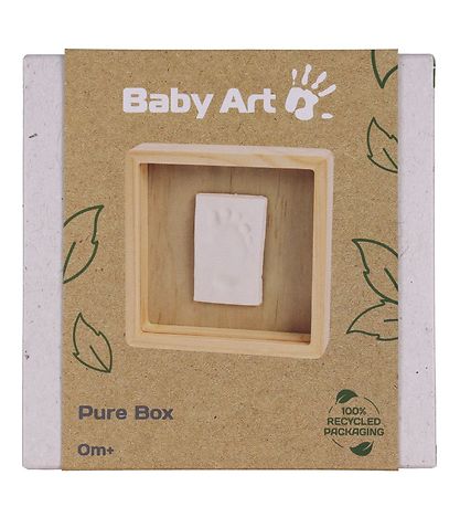 Baby Art Hnd- Og Fodaftryk St - Pure Box