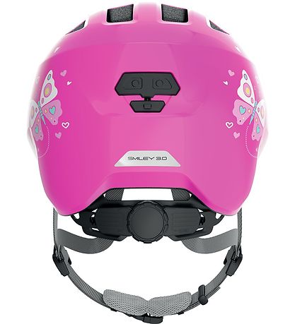 Abus Cykelhjelm - Smiley 3.0 - Pink Butterfly