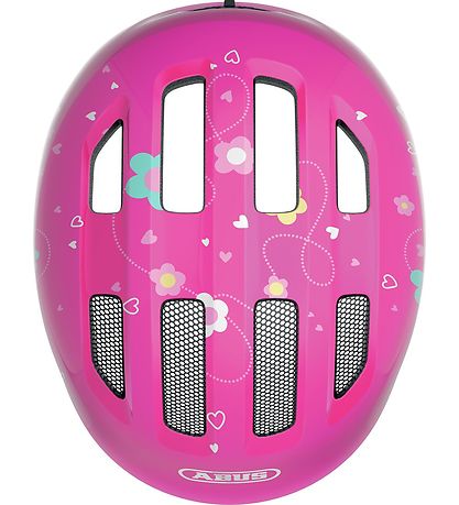 Abus Cykelhjelm - Smiley 3.0 - Pink Butterfly