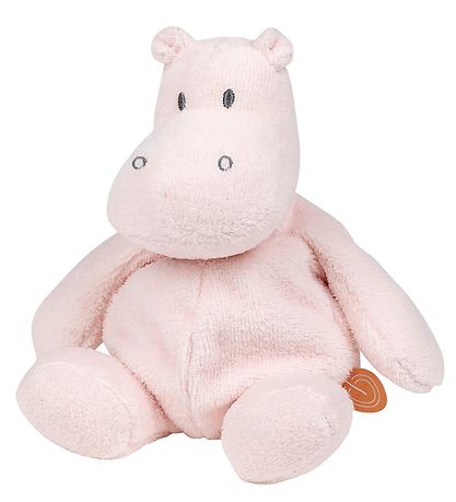 Nattou Bamse - Krammedyr Flodhest Susie - 30 cm - Light Pink