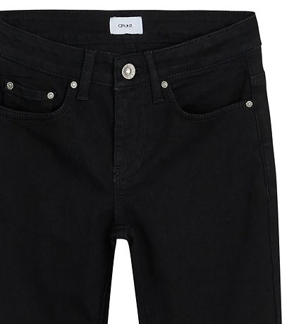 Grunt Jeans - Texas Low Flare - Sort