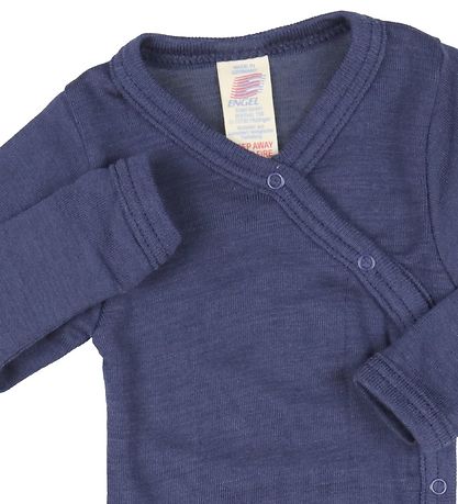 Engel Sl-om Body l/ - Uld/Silke - Navy Blue