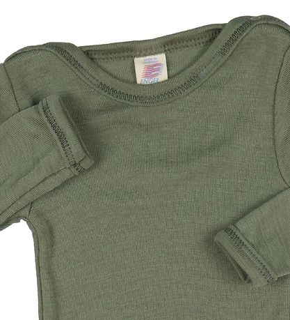 Engel Body l/ - Uld/Silke - Olive