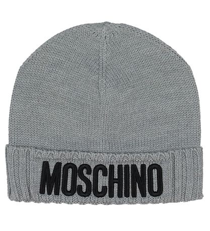 Moschino Hue - Uld/Aktryl- Gråmeleret 