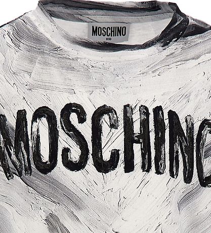 Moschino T-Shirt - Optical White/Gr